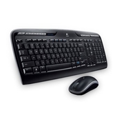 Logitech Wireless Desktop MK320, IT tastiera RF Wireless QWERTY Nero