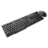 Trust Wireless Deskset IT tastiera RF Wireless QWERTY Nero