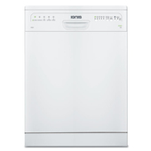 Ignis LPA58EG/WH lavastoviglie Libera installazione 12 coperti A