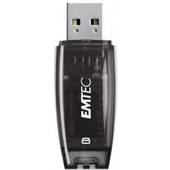 Emtec C400 USB 2.0 8GB unità flash USB USB tipo A Nero