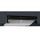 Smeg KSEC61NE cappa aspirante 260 m³/h Semintegrato (semincassato) Nero F