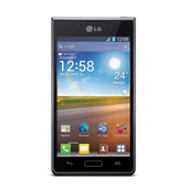 LG Optimus L7 P700 10,9 cm (4.3") 0,5 GB 2,72 GB SIM singola Nero 1700 mAh