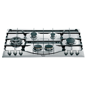 Hotpoint PH 960MST (IX)/HA piano cottura Acciaio inossidabile Incasso Gas